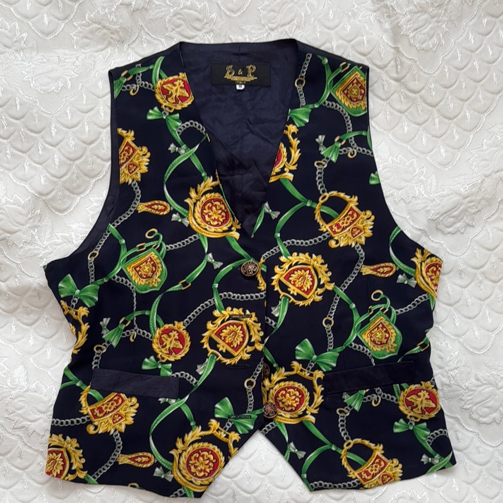 Colorful Patterned Vest